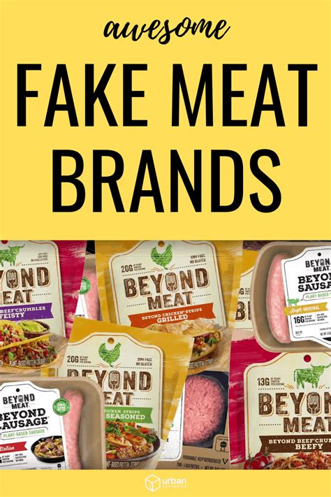 what companies are using this fake meat